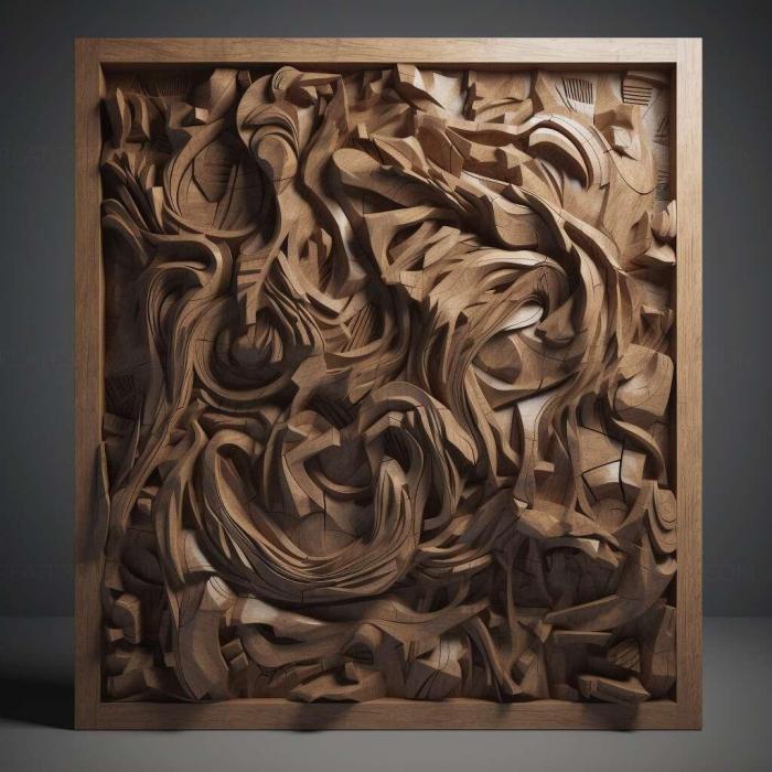 نموذج ثلاثي الأبعاد لآلة CNC 3D Art 